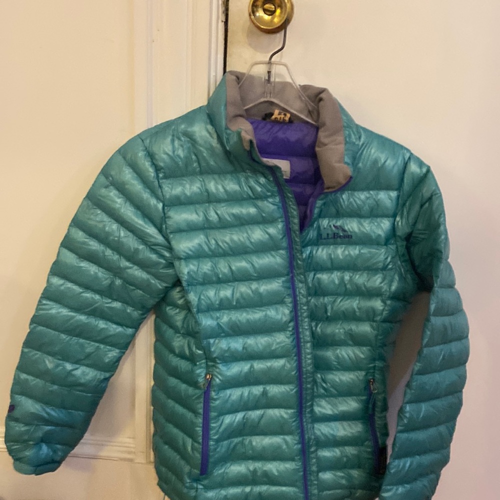 LL Bean kids Primasoft Packaway Jacket,